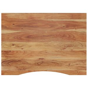 vidaXL Tablero de escritorio rectangular madera acacia 100x80x2,5 cm