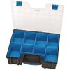 Draper Tools Organizador de herramientas 8 pzas negro 41,5x33x11 cm