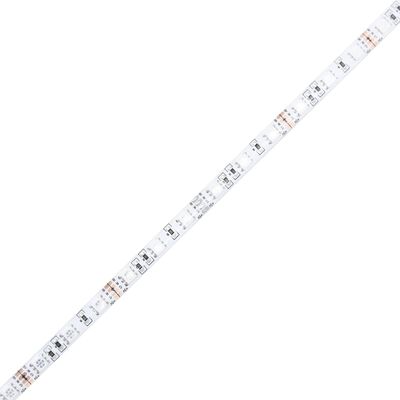 vidaXL Aparador con luces LED blanco brillante 115,5x30x75 cm