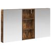 vidaXL Juego de Muebles de Ba&ntilde;o 3 uds. 110 x 10,5 x 60,5 cm