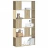 vidaXL Librer&iacute;a de 5 niveles madera roble Sonoma 80,5x23,5x162,5 cm