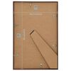 vidaXL Marcos foto collage de pared/mesa 5 uds bronce MDF 59,4x84 cm