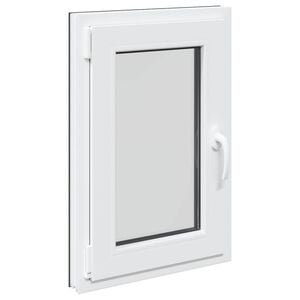 vidaXL Ventana de s&oacute;tano RISOR 50 x 75 cm PVC y vidrio Gris antracita