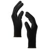 vidaXL Guantes de Trabajo 12 pcs Negro 8 / m Poliéster