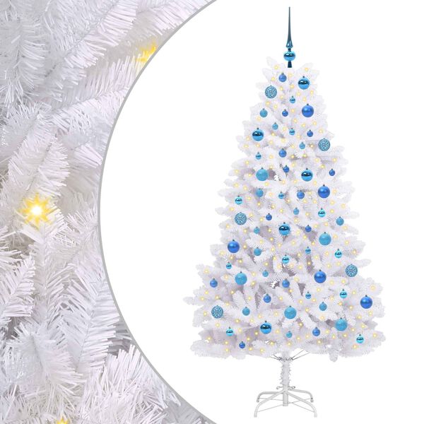 vidaXL &Aacute;rbol de Navidad artificial con ramas articuladas 180 cm