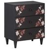 vidaXL Mesita de Noche con cajón Multicolor 50 x 33 x 60 cm
