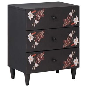 vidaXL Mesita de Noche con cajón Multicolor 50 x 33 x 60 cm