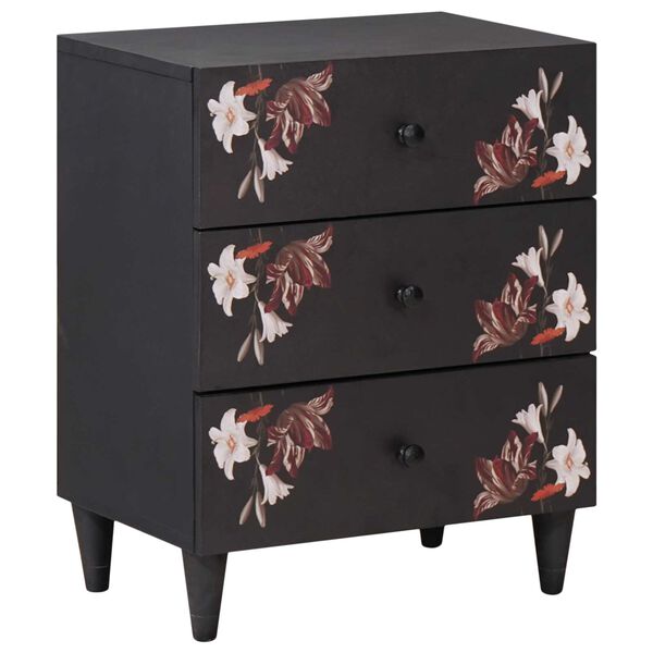 vidaXL Mesita de Noche con cajón Multicolor 50 x 33 x 60 cm