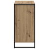 vidaXL Vitrina Roble Artesanal 79 x 36 x 75.5 cm Madera contrachapada