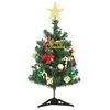 vidaXL Mini &aacute;rbol de Navidad artificial con 20 luces LED verde 45 cm