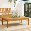 vidaXL Mesa de jard&iacute;n madera maciza de acacia 100x60x30 cm