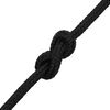 vidaXL Cuerda de barco polipropileno negro intenso 6 mm 250 m