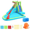 Happy Hop Tobogán de agua inflable con piscina PVC 356x300x230 cm