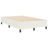 vidaXL Cama tipo Box Spring Crema 120 x 190 cm Telas de pana