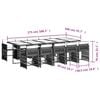 vidaXL Set comedor de jard&iacute;n 11 pzas con cojines rat&aacute;n sint&eacute;tico beige