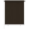 vidaXL Persiana enrollable de exterior 120x140 cm marr&oacute;n