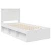 vidaXL Estructura de cama 90 x 190 cm Madera de pino macizo