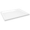 vidaXL Plato de ducha rectangular ABS 70x90 cm