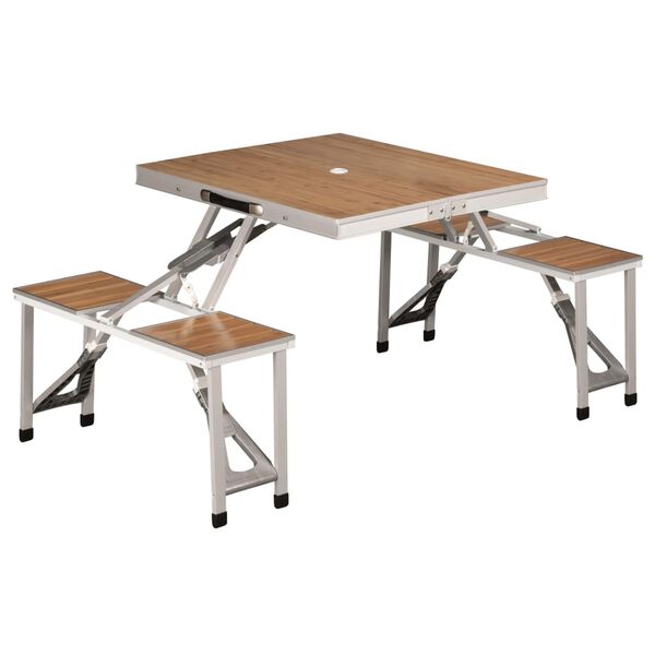 Outwell Mesa de camping plegable Dawson bamb&uacute;