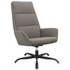 vidaXL Sill&oacute;n de relax de terciopelo gris claro