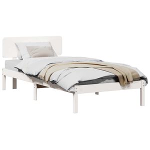 vidaXL Estructura de cama 90 x 190 cm Madera de pino macizo