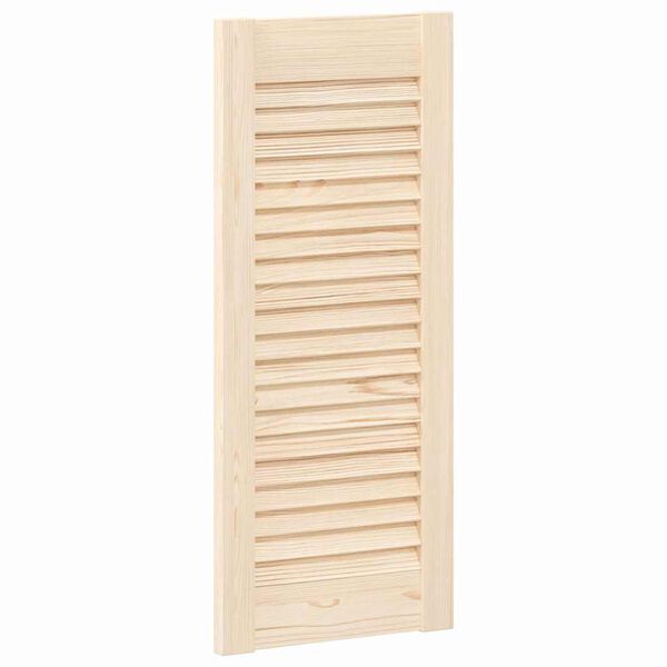 vidaXL Puerta de armario de lamas 4 uds 69x29,5 cm madera de pino