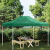 vidaXL Techo de carpa para celebraciones verde 4,5x3 m 270 g/m&sup2;