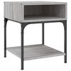 vidaXL Mesita de noche 2 uds madera ingenier&iacute;a gris Sonoma 40x41x50 cm