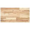 vidaXL Estantes flotantes 4 uds madera acacia sin tratar 60x40x4 cm