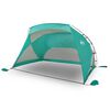 vidaXL Tienda de playa 185T poli&eacute;ster verde agua 274x178x170/148 cm