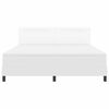vidaXL Cama tipo Box Spring con colch&oacute;n 180 x 200 cm Cuero sint&eacute;tico