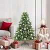 vidaXL Árbol de Navidad artificial con 150 LED Verde 120 cm PE y PVC