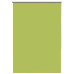 vidaXL Estor Enrollable Opaco hojas verde 115x175cm Tela Ancho 110,7cm