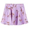 vidaXL Falda infantil color lila 116