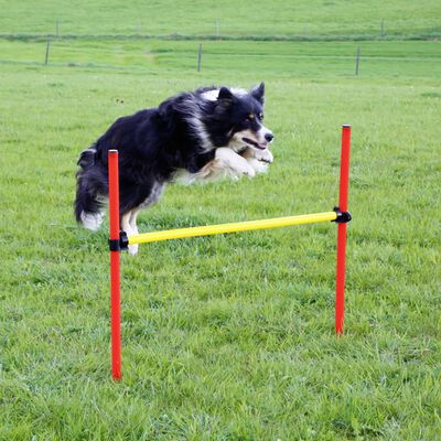 Kerbl Set de entrenamiento de agilidad para perros rojo 80758