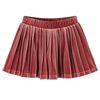Falda plisada infantil rosa 104