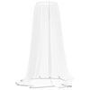 vidaXL Mosquitera para sombrilla 220 malla blanca &Phi;330x250 cm