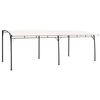 vidaXL Toldo parasol de jard&iacute;n color crema 6x3x2,55 m