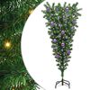 vidaXL &Aacute;rbol de Navidad artificial preiluminado al rev&eacute;s con juego de bolas
