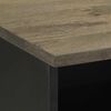 vidaXL Mueble de TV madera maciza de mango negro 70x33x46 cm