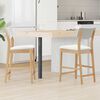 vidaXL Sillas de comedor 2 pcs Natural 48 x 49 x 95 cm
