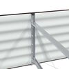 vidaXL Arriate elevado Marr&oacute;n 240 x 80 x 44 cm Acero