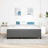 vidaXL Cama tipo Box Spring Gris Claro 180 x 200 cm Terciopelo