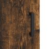 vidaXL Aparador madera de ingenier&iacute;a roble ahumado 100x36x60 cm
