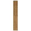 vidaXL Armarios auxiliares 5 uds "ODDA" 40x24x79 cm Madera maciza pino