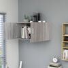 vidaXL Armario de pared madera de ingenier&iacute;a gris Sonoma 80x39x40 cm