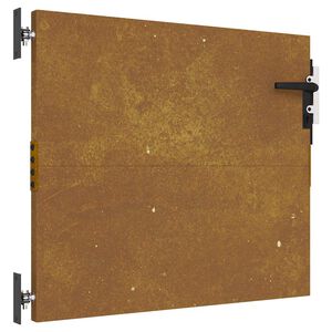 vidaXL Puerta de jard&iacute;n acero corten 85x125 cm