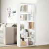 vidaXL Librer&iacute;a divisora madera ingenier&iacute;a blanca 67x25x161,5 cm