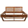 vidaXL Estructura de cama de madera maciza de acacia 160x200 cm