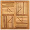 vidaXL Mesa de jard&iacute;n madera maciza de acacia 110x110x75 cm
